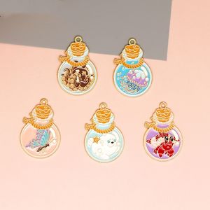 Botella de poción Animal marino Medusas Pulpo Cangrejo Esmalte Océano <span class=keywords><strong>Mar</strong></span> Encantos para <span class=keywords><strong>la</strong></span> fabricación de joyas - Product Image 2