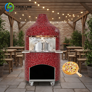 Horno de Pizza Comercial de Una Cámara <span class=keywords><strong>con</strong></span> Piedra, Marca China, Horno de Pizza Comercial de Sobremesa - Product Image 1