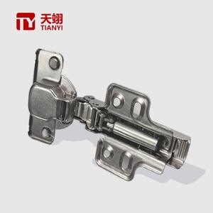 Factory's Hot-Selling Cold-Rolled Steel Fixed Soft Close Hydraulic Buffer Hidden <b>Cabinet</b> Hinge for Kitchen & <b>Bedroom</b> - Product Image 1