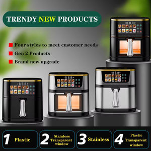 Freidora de Aire Multifuncional de 10L, Hornos Freidoras de Aire, Freidora Eléctrica Digital Inteligente sin Aceite, Nuevo Modelo - Product Image 5