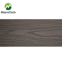 Lantai Dek WPC Modern Terlaris 145*22.5mm Co-extrusion Anti-Slip dengan Emboss 3D Ramah Lingkungan