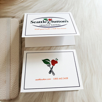 Cartes de visite personnalisées avec logo d'entreprise pour usage promotionnel, impression recto-verso, cartes de remerciement, cartes publicitaires, cartes de vœux
