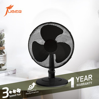 Petit ventilateur de table pour dortoir étudiant, faible bruit, 3 vitesses, oscillation à 90 degrés, gain de place, ventilateur de table silencieux