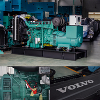 Générateur diesel à châssis ouvert alimenté par un générateur Volvo industriel 320 kW 400 kVA, haute qualité, prix abordable, bon service