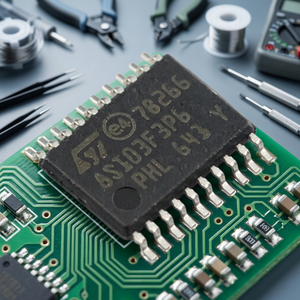 Microcontrôleur STM8S103F3P6TR TSSOP-20 - Microcontrôleurs 8 bits - Ligne d'accès MCU - MCU 8Kbyt 16 MHz - Product Image 3