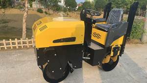 Roadroller vibrant SDJK d'occasion 2022 à vendre équipé d'un moteur Changchai et d'un rouleau à double tambour - Product Image 6