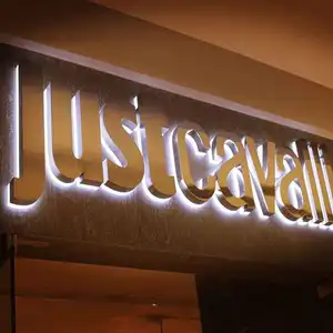 Novo sinal brilhante led letras sinal de casamento cor ouro personalizado retroiluminado sinal