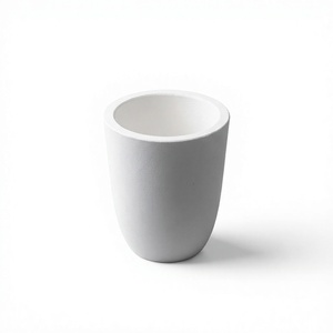 <span class=keywords><strong>Creuset</strong></span> en céramique d'alumine haute pureté 99 %, résistant à 1800 °C, pour fusion en laboratoire, en corindon, tailles personnalisées - Product Image 2
