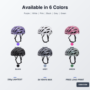 <span class=keywords><strong>Casque</strong></span> de vélo 28 aérations couleur caméléon pour adulte avec lumière arrière rechargeable, <span class=keywords><strong>casque</strong></span> de cyclisme route VTT OEM ODM - Product Image 2