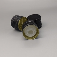 Capuchon de bouteille en aluminium pour huile d'olive 31,5 mm * 24 mm, stock direct usine, couleur personnalisable