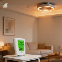 Controlador Resistente al Fuego DOMISI 230V, Modo de Calefacción/Refrigeración, Diseño Europeo para el Control de Calefacción en el Hogar y la Sala de Estar, Ecológico