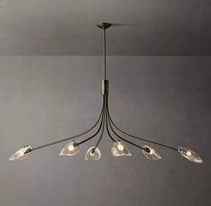 โคมไฟระย้าโลหะระดับไฮเอนด์ทั<span class=keywords><strong>น</strong></span>สมัย โคมไฟระย้าทรงกลม ดีไซ<span class=keywords><strong>น</strong></span>์พิเศษสำหรับห้อง<span class=keywords><strong>น</strong></span>ั่งเล่<span class=keywords><strong>น</strong></span>และห้องรับประทานอาหาร - Product Image 4