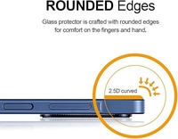 Protection d'écran en verre trempé transparent 9H 2.5D pour A16 5G/4G, résistant aux rayures, anti-rayures, coque de téléphone