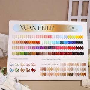 Set de Esmaltes de Uñas Estilo Macaron de 100 Colores, Estilo Macaron, Gel de Cristal, Sin Necesidad de Lavado, Arte de Uñas - Product Image 3