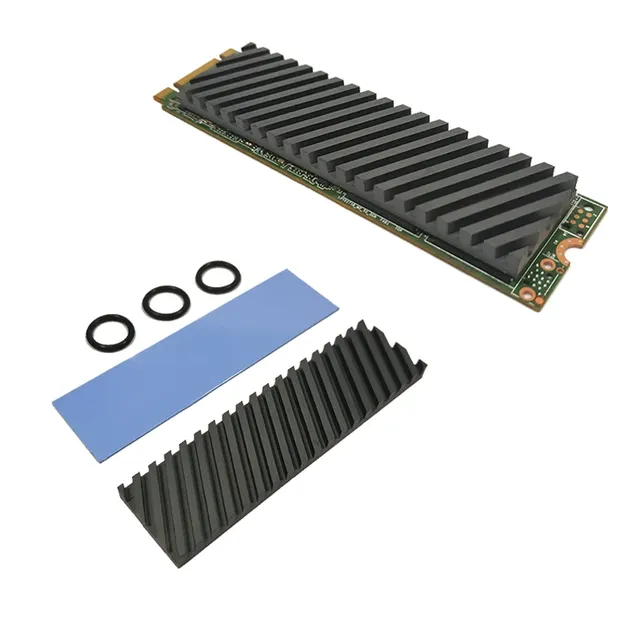 Pure Copper Graphene Heatsink M.2 NGFF 2280 PCI-E NVME SSD Thermal Pad Cooler Heat Dissipation Radiator 0.5/1.5/2.0/3.0/4.0mm