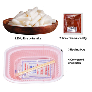 Gâteau instantané coréen de 320 g, collation coréenne, pot chaud auto-chauffant, gâteau de riz frit instantané portable, tteokbokki coréen - Product Image 6