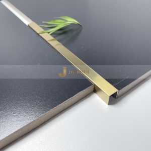 ผู้ผลิตโปรไฟล์รูปตัวยูสแตนเลส EX515 สำหรับตกแต่งขอบกระเบื้องผนัง ใช้ในงานตกแต่งทางวิศวกรรม - Product Image 3