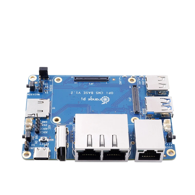 Orange Pi CM5 Base Board 2.5G Gigabit LAN Single Board Computer Suitable for OrangePi Compute Module 5 Core Board