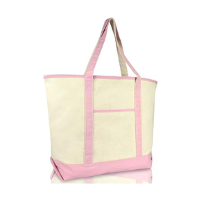 Bolso de punto para mujer, bolsa de almacenamiento de hilo, bolsa de proyecto tejida de algodón con bolsillos para viaje <span class=keywords><strong>y</strong></span> ganchillo - Product Image 3