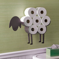 Moderno Soporte de Papel Toalla de Bronce Envejecido con Diseño de Perro Salchicha para Cocina o Baño, Tamaños Personalizables