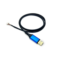 Câble convertisseur USB vers RS485 industriel avec puce, transmission de données stable à longue distance pour PLC/Modbus/automatisation industrielle