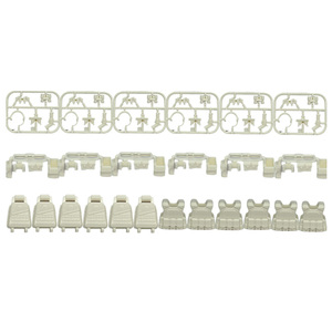 2026 Mini Último Set de Figuras Militares de Policía Especial Fantasma con Chaleco, Mochila, Cinturón y Arma, Bloques de Construcción de Personajes de Guerra, Juguete - Product Image 3