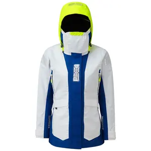 ODM Breathable Waterproof and Wear Resistant Men's Waterproof Windproof Breathable Sailing Marine Jacket Rain Jacket with Hood