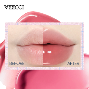VEECCI Moisturizing Crystal Tube <b>Lip</b> Gloss, Lightweight Non-Sticky Glowy <b>Lip</b> Stain - Product Image 4