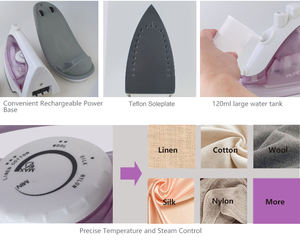 <span class=keywords><strong>Fer</strong></span> <span class=keywords><strong>à</strong></span> <span class=keywords><strong>repasser</strong></span> <span class=keywords><strong>sans</strong></span> <span class=keywords><strong>fil</strong></span> électrique portable <span class=keywords><strong>à</strong></span> vapeur pour vêtements, nouveau design 2026, <span class=keywords><strong>fer</strong></span> <span class=keywords><strong>à</strong></span> <span class=keywords><strong>repasser</strong></span> <span class=keywords><strong>à</strong></span> vapeur portable - Product Image 6