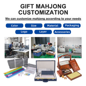 <span class=keywords><strong>Tavolo</strong></span> <span class=keywords><strong>da</strong></span> Mahjong in Melamina Personalizzato Trasparente con Supporto Automatico per LOGO/Pattern, per Poker/Scacchi/Carte, Gioco <span class=keywords><strong>da</strong></span> <span class=keywords><strong>Tavolo</strong></span> Classico per Feste e Tempo Libero 4 - Product Image 3