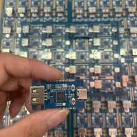 Mini Placa de Desarrollo P2350-USB-A para Reparación de Teléfonos, Raspberry Pi RP2350A, Interfaces USB Tipo-C y USB-A, Doble Núcleo Heterogéneo