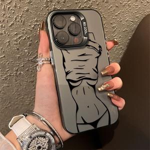 Étui de protection à la mode pour <span class=keywords><strong>iPhone</strong></span> 16 15 14 13 12 <span class=keywords><strong>11</strong></span> Pro Max élégant Cool Cover pour appareils Apple - Product Image 3