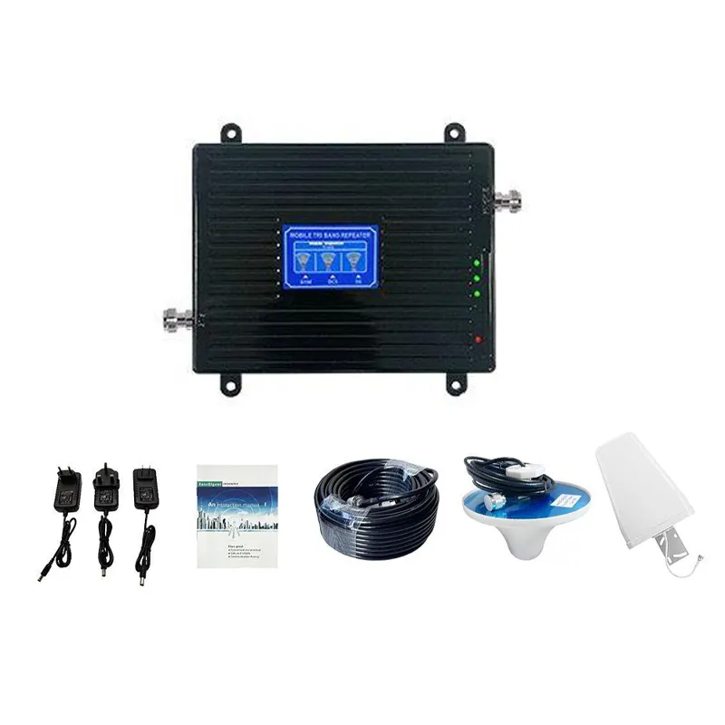 900 1800 2100 2g 3g 4g lte repeater three band gsm mobile signal booster