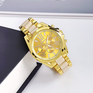 Suministro directo de fábrica de relojes para hombres, relojes de cuarzo con correa de acero de tres ojos para hombres, superventas informal de negocios - Product Image 5