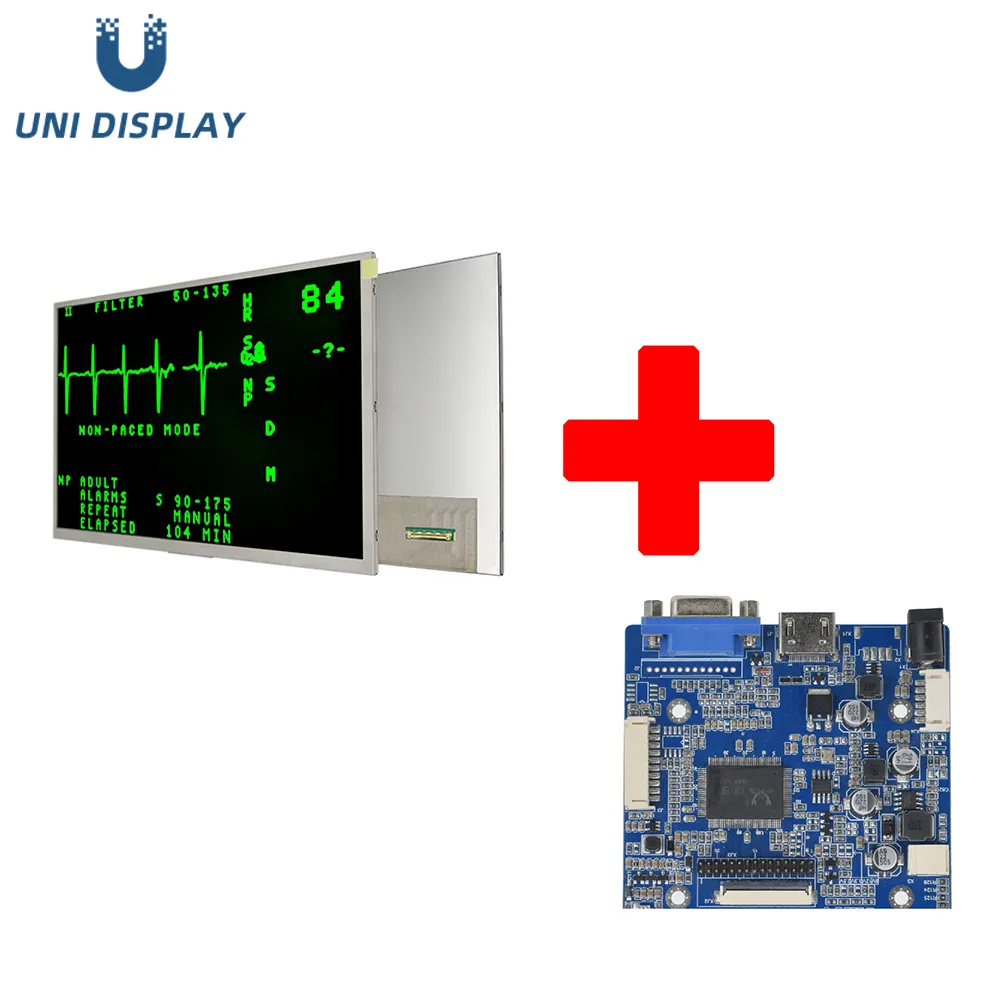 1280x800 10.1 inch IPS HD-MI solution TFT Module without Touchscreen 2 Ch. 8bit LVDS Driver Interface