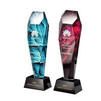 Trophées et plaques de médailles colorées avec logo personnalisable, design créatif pour les récompenses promotionnelles des étudiants, des entreprises et des entreprises commerciales