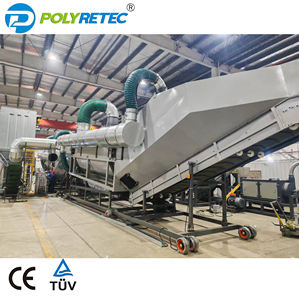 Yüksek Kaliteli PP PE Film Torbaları Su İçermeyen Yıkama Hattı/Su İçermeyen Plastik Atık Geri Dönüşüm Makinesi - Product Image 5