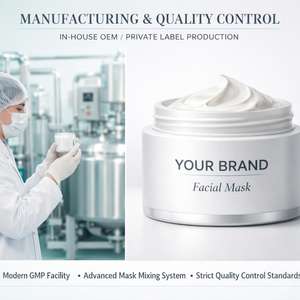Mascarilla Facial, Mascarilla de Tratamiento Facial, Marca Privada, Fabricante OEM ODM, Hidratante, Revitalizante, Producto de Cuidado Profesional para la Piel - Product Image 4