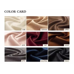 Женское повседневное зимнее пальто ручной работы с мехом альпаки, двусторонний короткий шерстяной тканевый экологически чистый пояс с застежкой на пуговицах - Product Image 5