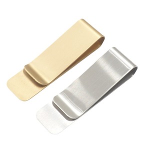 Wowei <span class=keywords><strong>T</strong></span>ùy Chỉnh Brass Ví Hóa Đơn Clip Tiền Giấy Thay Đổi Bó Ví Bookmark Clip Món Quà Sáng <span class=keywords><strong>T</strong></span>ạo - Product Image 5