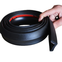Bandes de caoutchouc néoprène auto-adhésives, profil solide, pour protection de revêtements de sol et isolation anti-vibrations, DIY