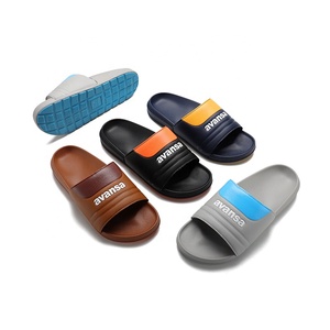 Henghao, sandalias deslizantes de gimnasio personalizadas, zapatillas ligeras de suela de PU suave con logotipo, OEM, venta al por mayor, deportes, equipo de Fitness, <span class=keywords><strong>zapatos</strong></span> de Casa de regalo - Product Image 4