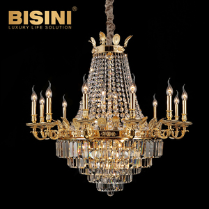 Luminaires de hall d'exposition de maison de style luxueux, lustre en cristal ASFOUR égyptien aswaat, lustre d'éclairage de villa de luxe - Product Image 2
