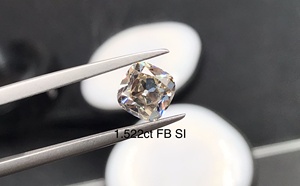Lanphear - Nuevo Diamante Cultivado en Laboratorio con Corte Old Mine de 1.033CT, Grado <span class=keywords><strong>FB</strong></span>/SI, Diamante Creado en Laboratorio para Joyería y Regalos - Product Image 2