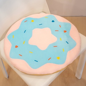 Almofada de Assento em Forma de Donut de <span class=keywords><strong>Cartoon</strong></span>, Almofada Redonda de Espuma de Memória de Recuo Lento, Almofada para Cadeira de Escritório, Almofada para Futon - Product Image 1