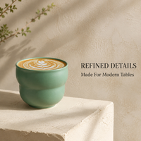 Ensemble tasse et soucoupe en porcelaine céramique, design moderne et luxueux, compatible lave-vaisselle, pour programmes de boissons en restaurant, commande en gros