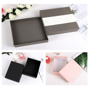 Carton rigide de luxe avec logo personnalisé avec boîte d'emballage de vêtements boîtes cadeaux haut <span class=keywords><strong>et</strong></span> bas pour vêtements pour femmes boîte en papier de deux pièces - Product Image 6