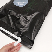 Sacs d'expédition personnalisés biodégradables OEM, pochettes en polyéthylène imprimées avec logo, sacs d'expédition en plastique, enveloppes de livraison pour les marques de vêtements