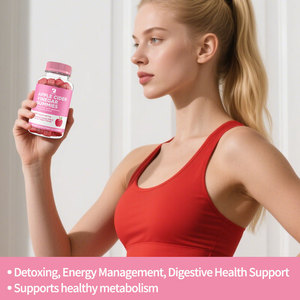 Gomitas de Vinagre de Sidra de Manzana Personalizadas de Fábrica, Vitaminas B6, B9 y B12, Suplementos para la Desintoxicación y la Salud Intestinal para Mujeres y Hombres - Product Image 4