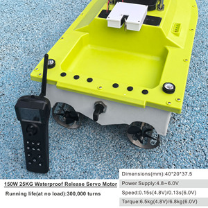 Barca da Pesca Radiocomandata S80 per Esche con Motore Brushless Super Veloce per Acqua Salata, con GPS per Surfcasting, Impermeabile IP66, 5 Metri/Secondo - Product Image 3